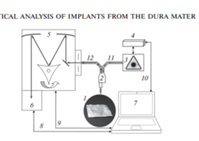 Optical analysis of Implants from the Dura Mater